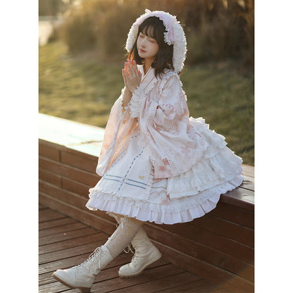 With PUJI - Xiaochunrihe - Wa Lolita OP Dress
