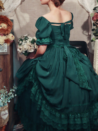 Sweet Wood - CLA Vintage French Lolita OP Dress