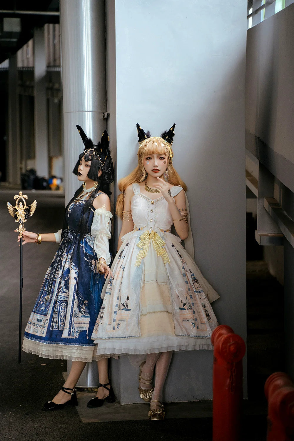 Miss Point - Dusk Best - Egyptian Lolita Dress Set Gorgeous JSK