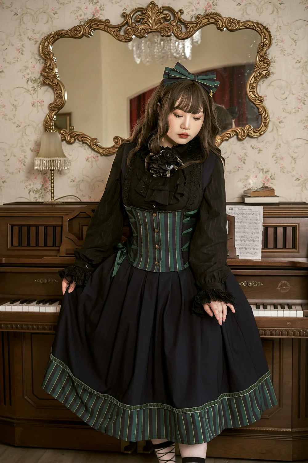 Miss Point - Custom-Made Lolita Elegant Stand Collar Lolita Shirt