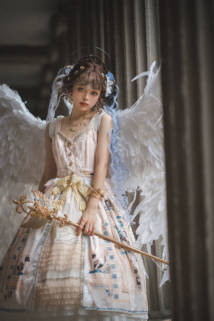 Miss Point - Dusk Best - Egyptian Lolita Dress Set Gorgeous JSK