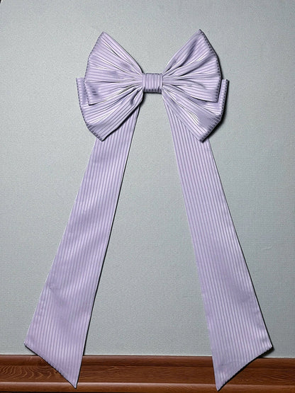 Alice Girl - Arrogant Miss - Sweet Lolita Trailing Large Bow with Long Ribbons