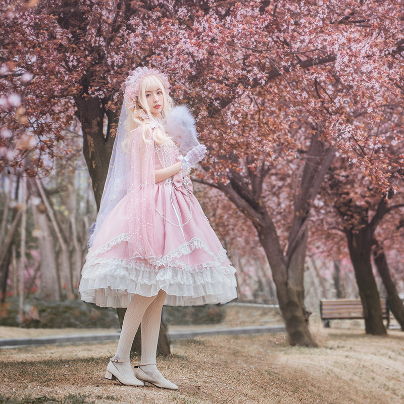 Fairy Tales - Fate Quartet Bridal Lolita Gothic JSK Dress