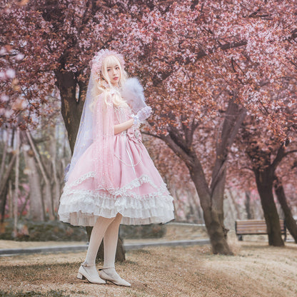 Fairy Tales - Fate Quartet Bridal Lolita Gothic JSK Dress