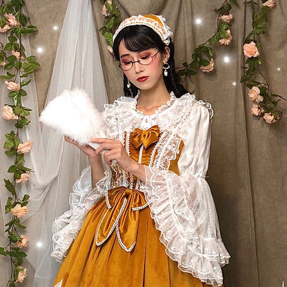 Sakurada Fawn - Plus Size Lolita Princess Sleeve Blouse