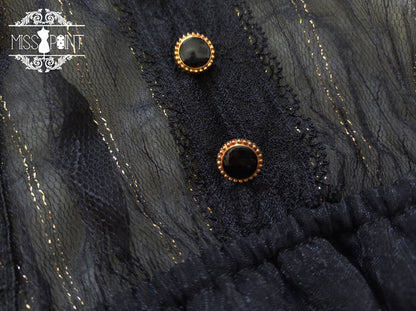 Miss Point - Dusk Bester - Egyptian Lolita Halter Attached Sleeve Blouse