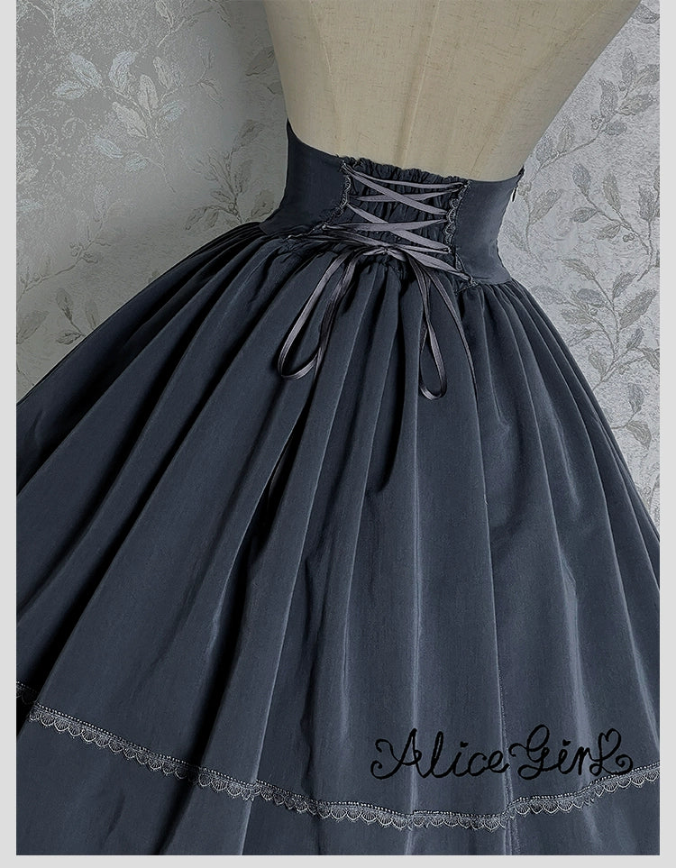 Alice Girl - Duke of Victoria - Classic Lolita SK & Overskirt Set