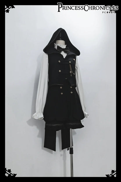 Princess Chronicles - Desperate Bunny - Ouji Lolita Vest Shorts Set