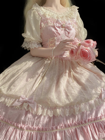 DMFS Lolita - Classic Lolita Shirt Short Sleeve Chiffion Blouse