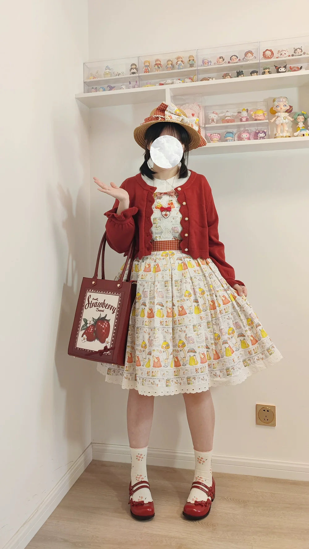 Miss Cube - Dress Up Dolls - Summer Kawaii Lolita JSK Dress Customized Size