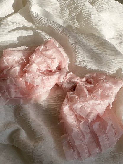 MAID - Spring of Mist - Sweet Lolita Bow Hairclip Bowler Hat KC