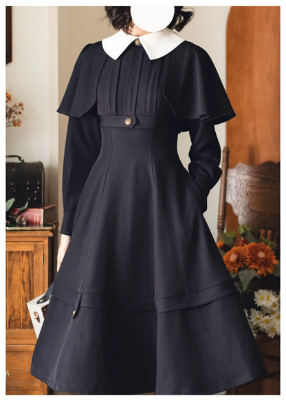 Forest Wardrobe - Forest Antique Box - Classic Lolita OP Dress with Detachable Short Cape