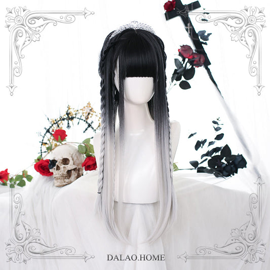 Dalao Home - Nightmare - Long Straight Natural Gradient Lolita Wig
