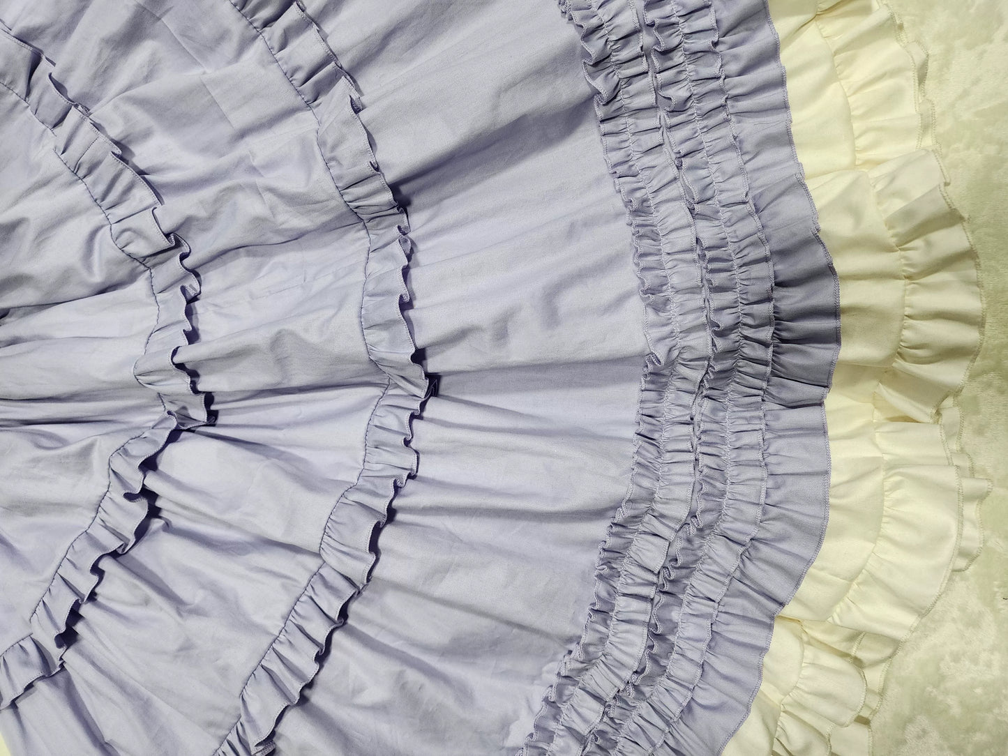 WangYan&Summer - Sweet Lolita Cotton SK Ruffed Long Skirt Customizable