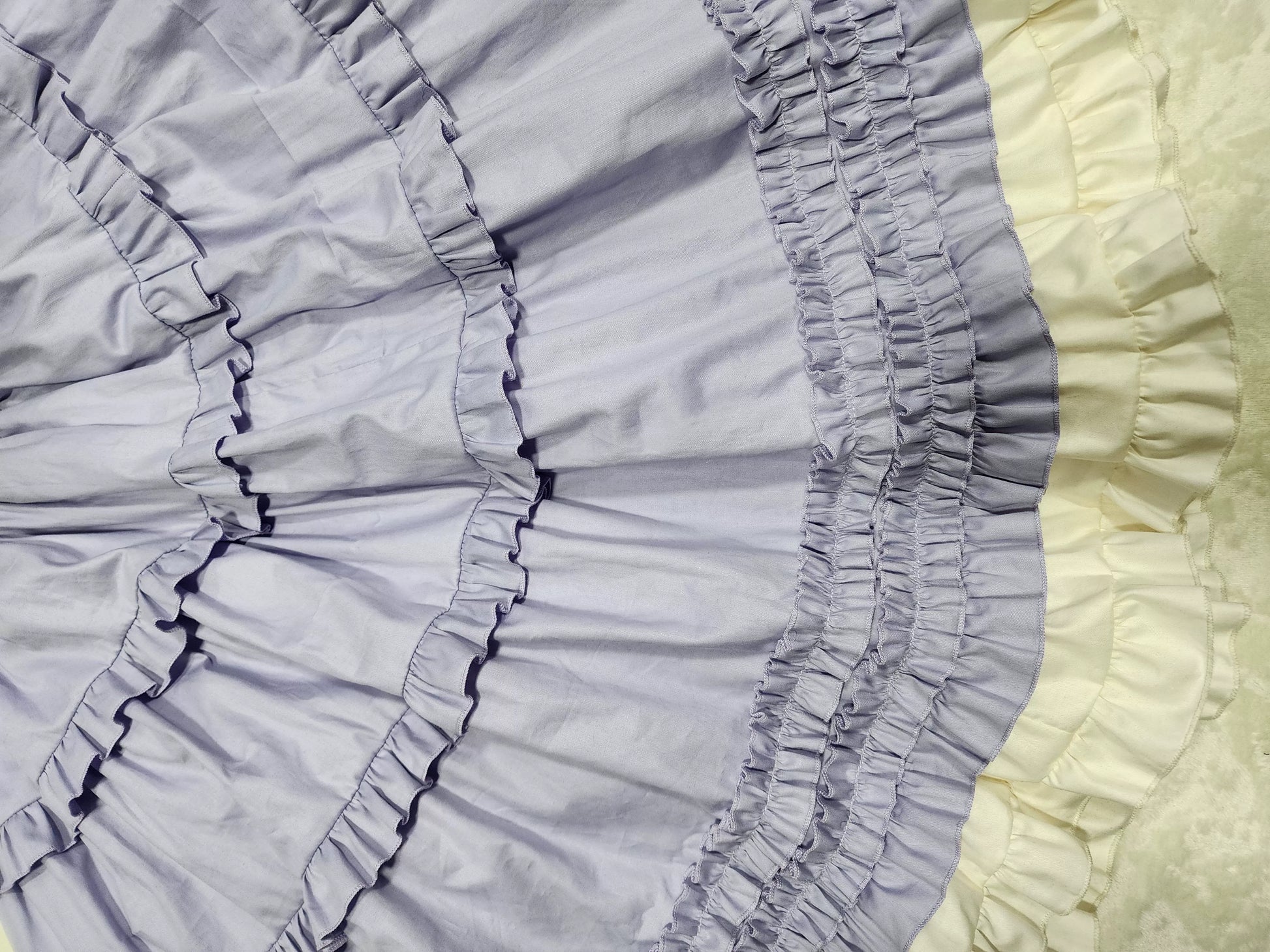 WangYan&Summer - Sweet Lolita Cotton SK Ruffed Long Skirt Customizable