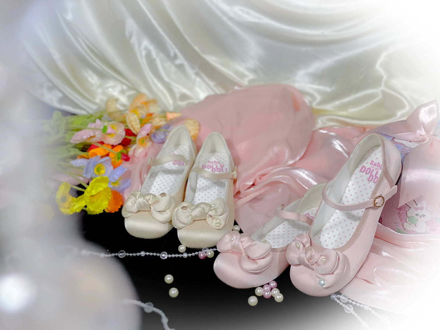 Dolly Doll - Little Fat Ding - Sweet Lolita Shoes Low Heel Round-toe Shoes