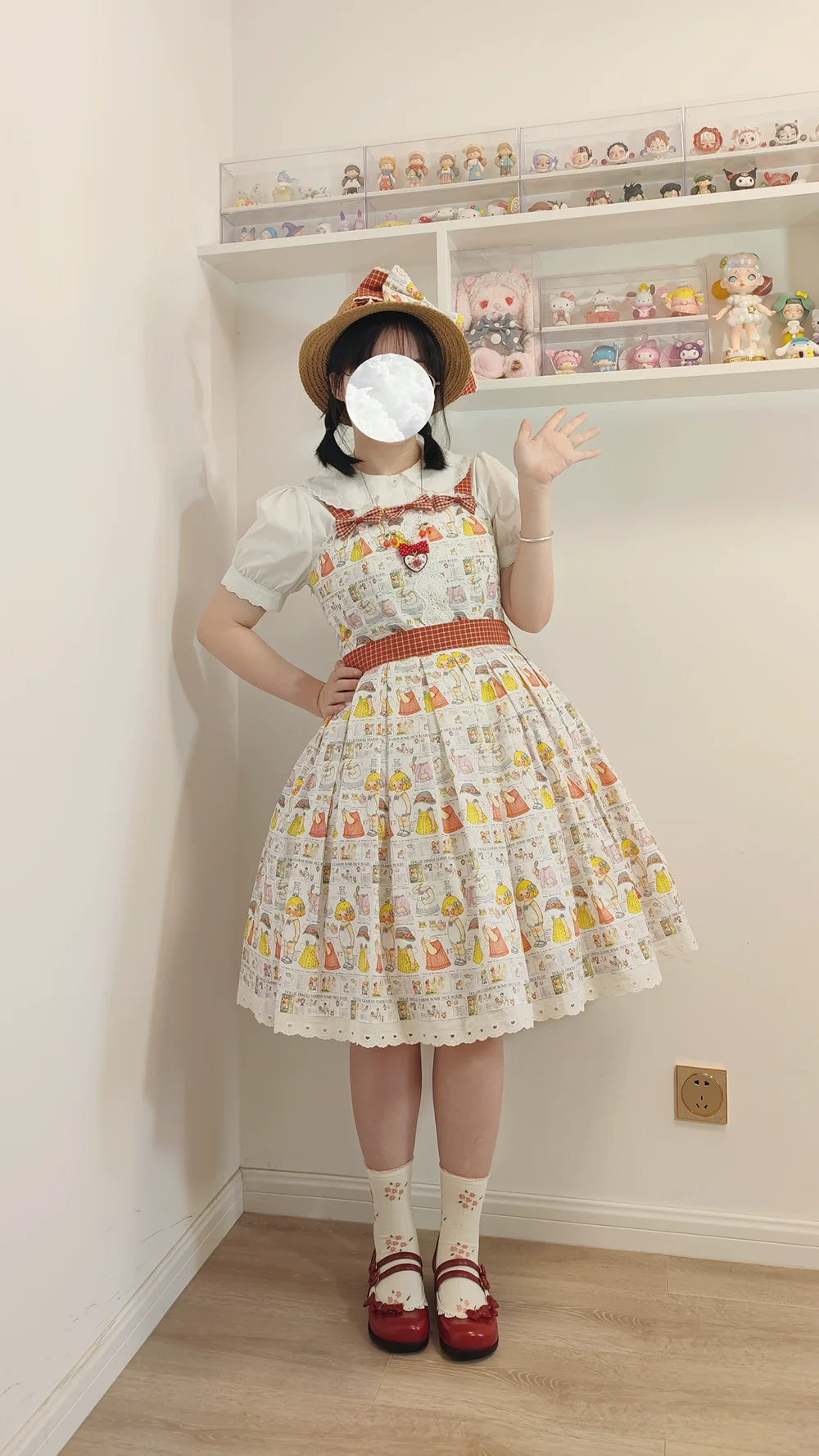 Miss Cube - Dress Up Dolls - Summer Kawaii Lolita JSK Dress Customized Size