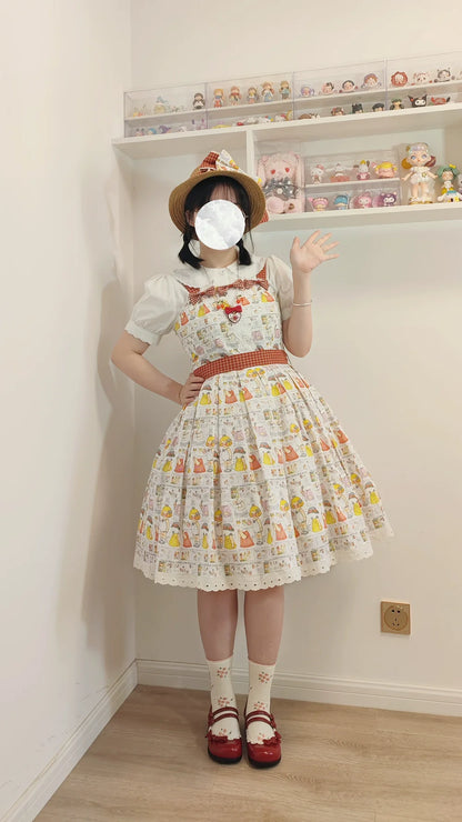 Miss Cube - Dress Up Dolls - Summer Kawaii Lolita JSK Dress Customized Size