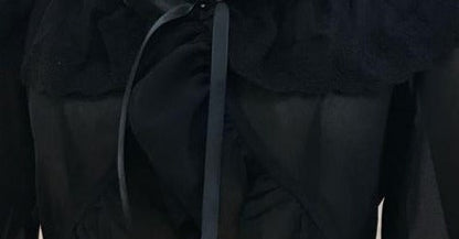 Yilia - Sweet Lolita Puff Sleeve Short Sleeve Blouse