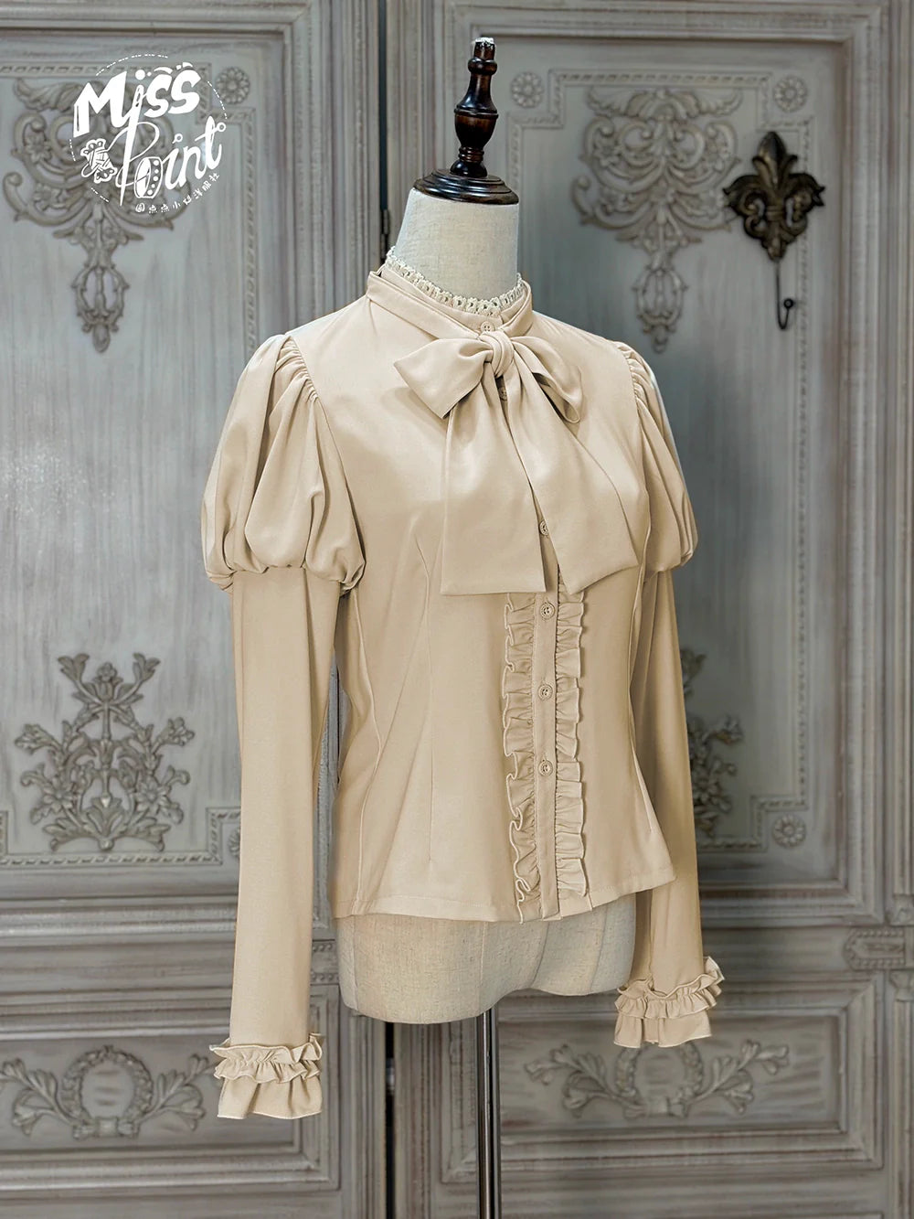 Miss Point - Classical Chocolate - Classic Lolita Blouse Customized Reteo Lolita Shirt