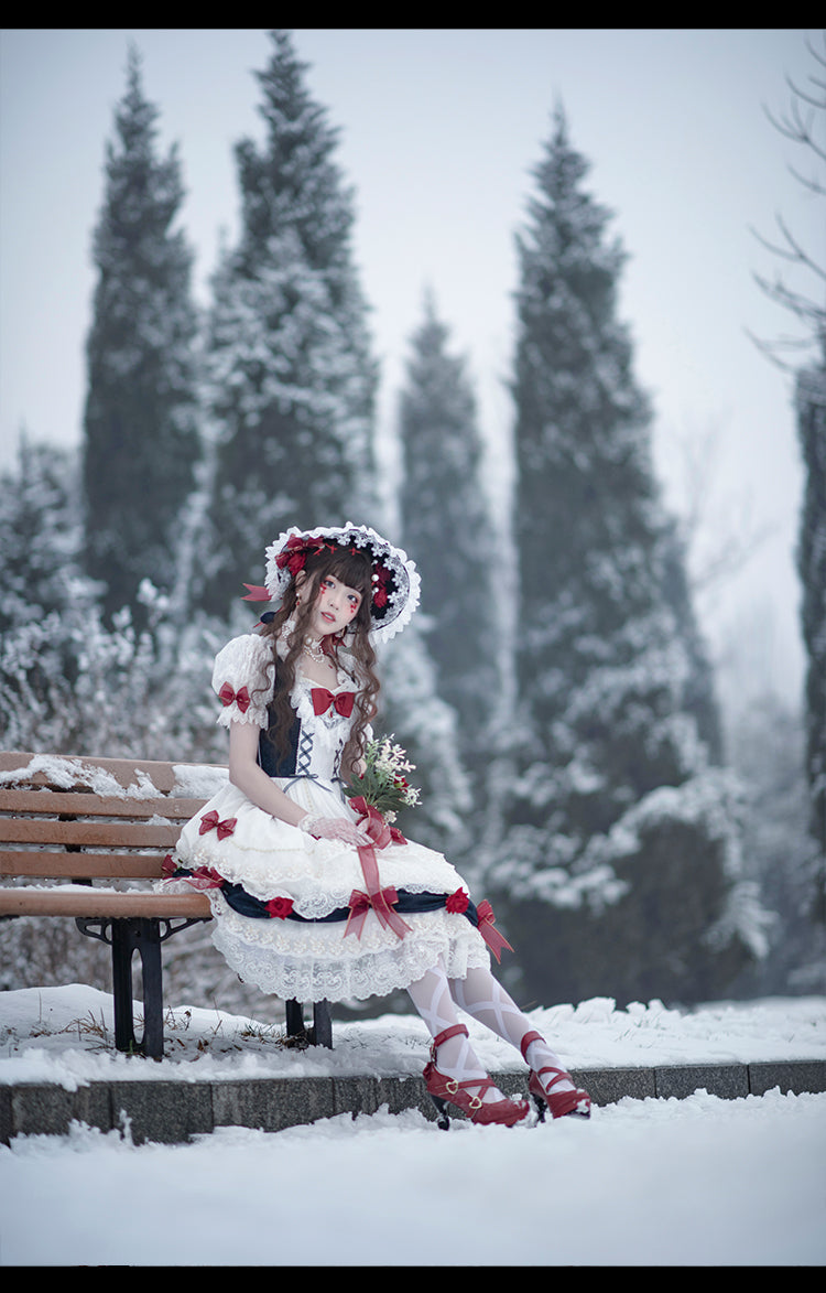 Youpairui - Snow White Sweet Lolita OP Dress