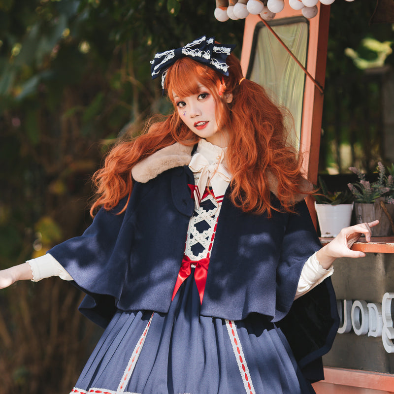 Eieyomi - Miss Betty - Lolita Autumn and Winter Wool Cape
