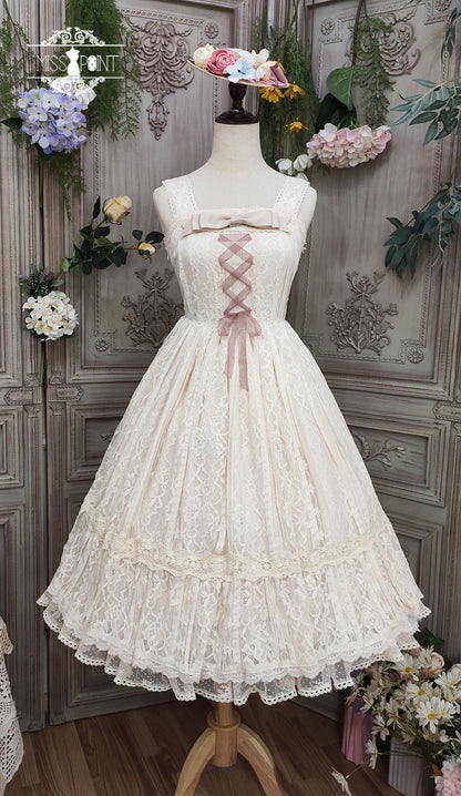 Miss Point - Woody Rose - Retro Classic Lolita JSK