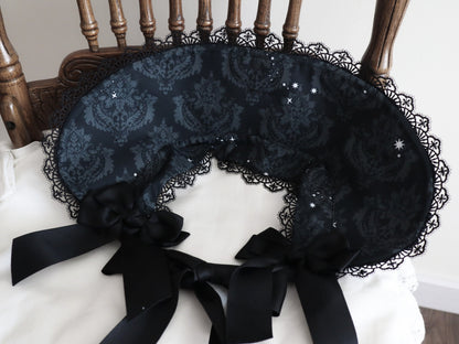 Nn Star - Dragonbone Lily - Dragon Skeleton Print Gothic Lolita Bust-supporting JSK and BNT