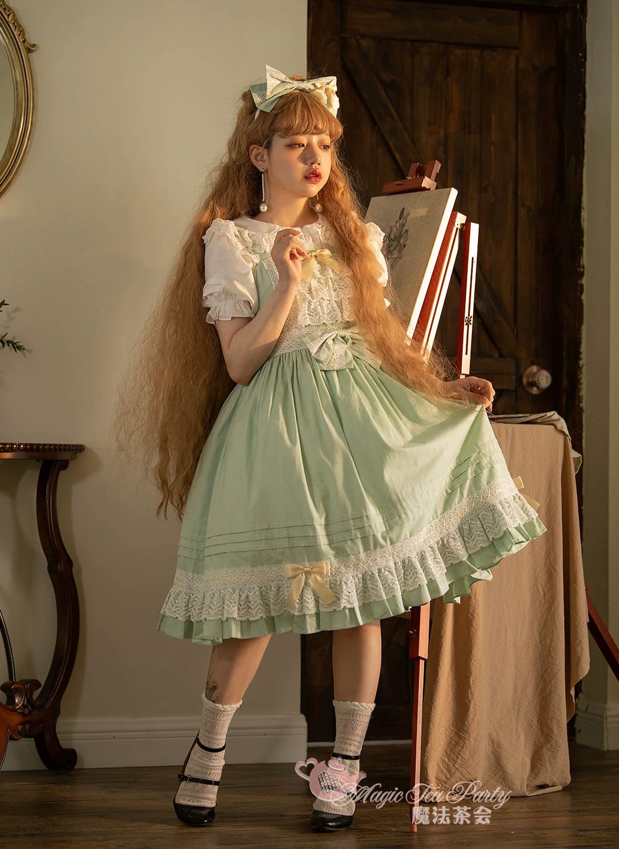 Magic Tea Party - Cute Lolita Jumper Dress Multicolors JSK