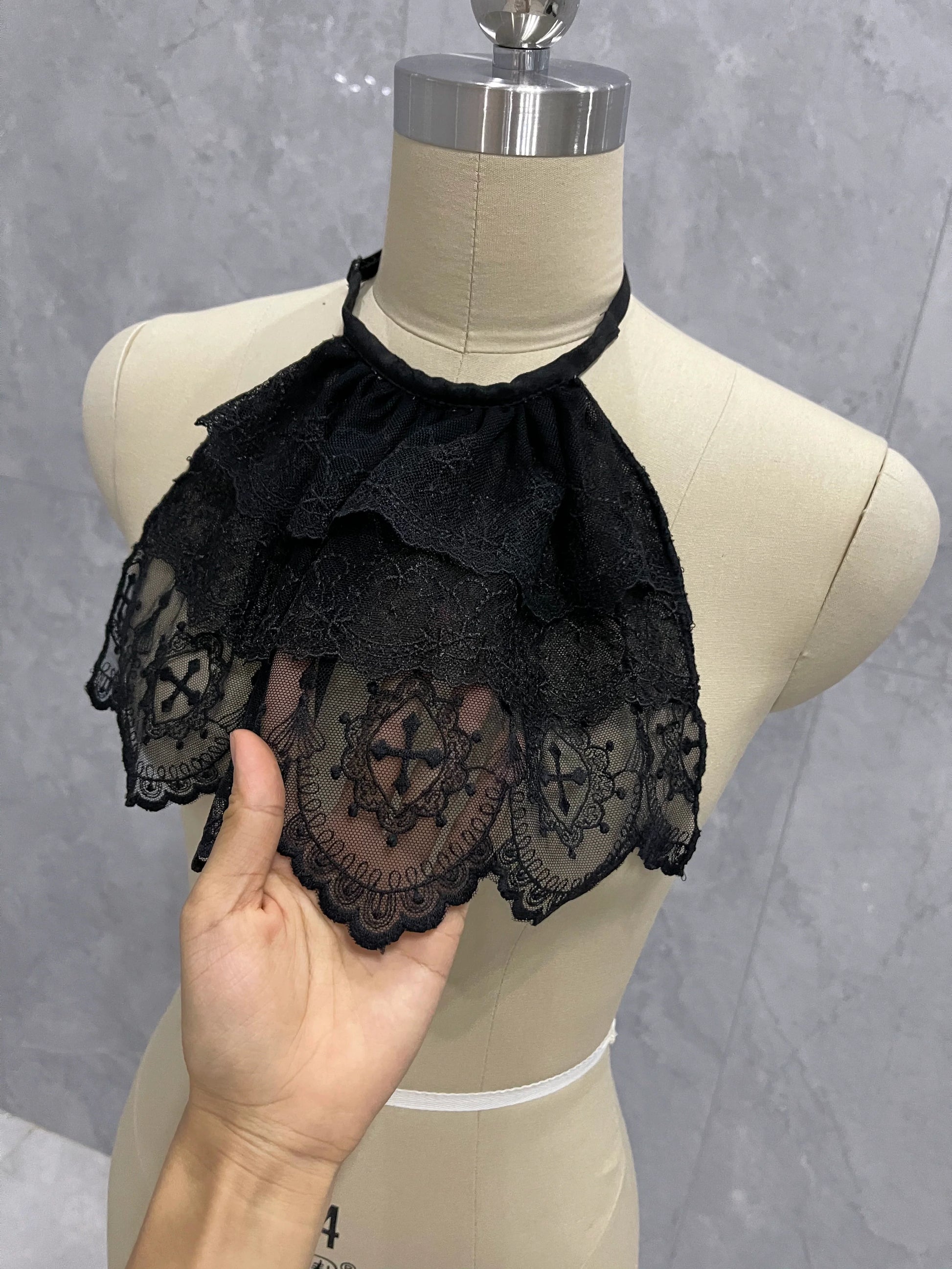 Summer Story - Elegant Lolita Bib Lace Lolita Accessory