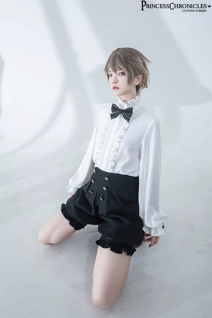Princess Chronicles - Desperate Bunny - Ouji Lolita Vest Shorts Set