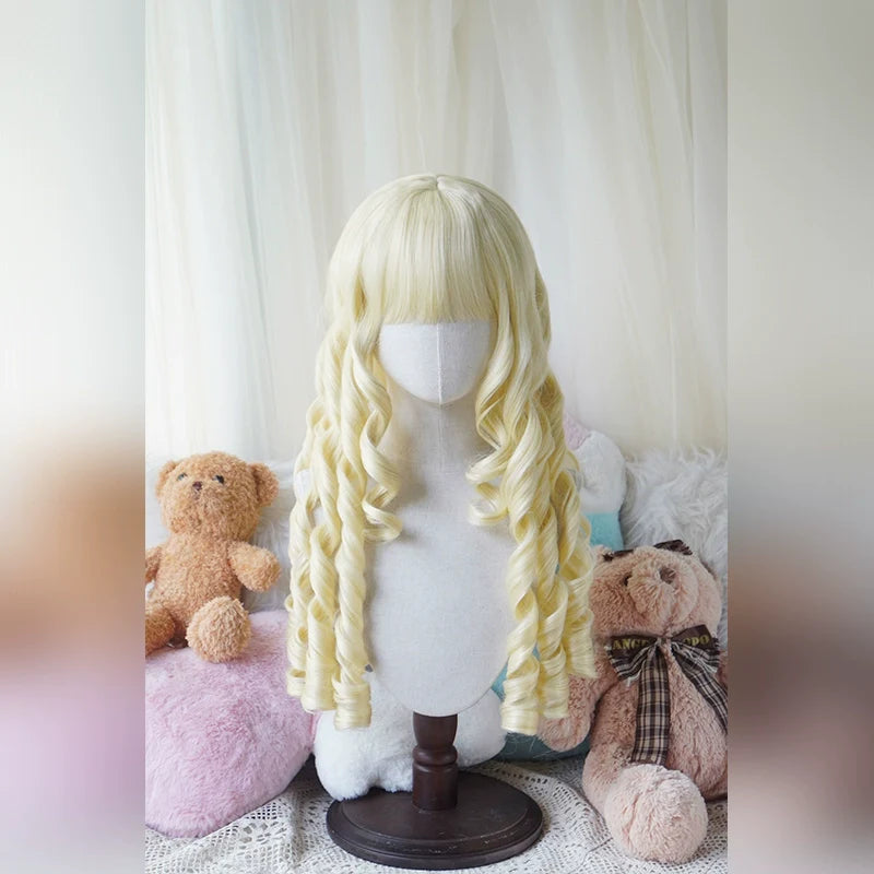 Imperial Tea - Vintage Lolita Wig Doll-Like Elegant Hair