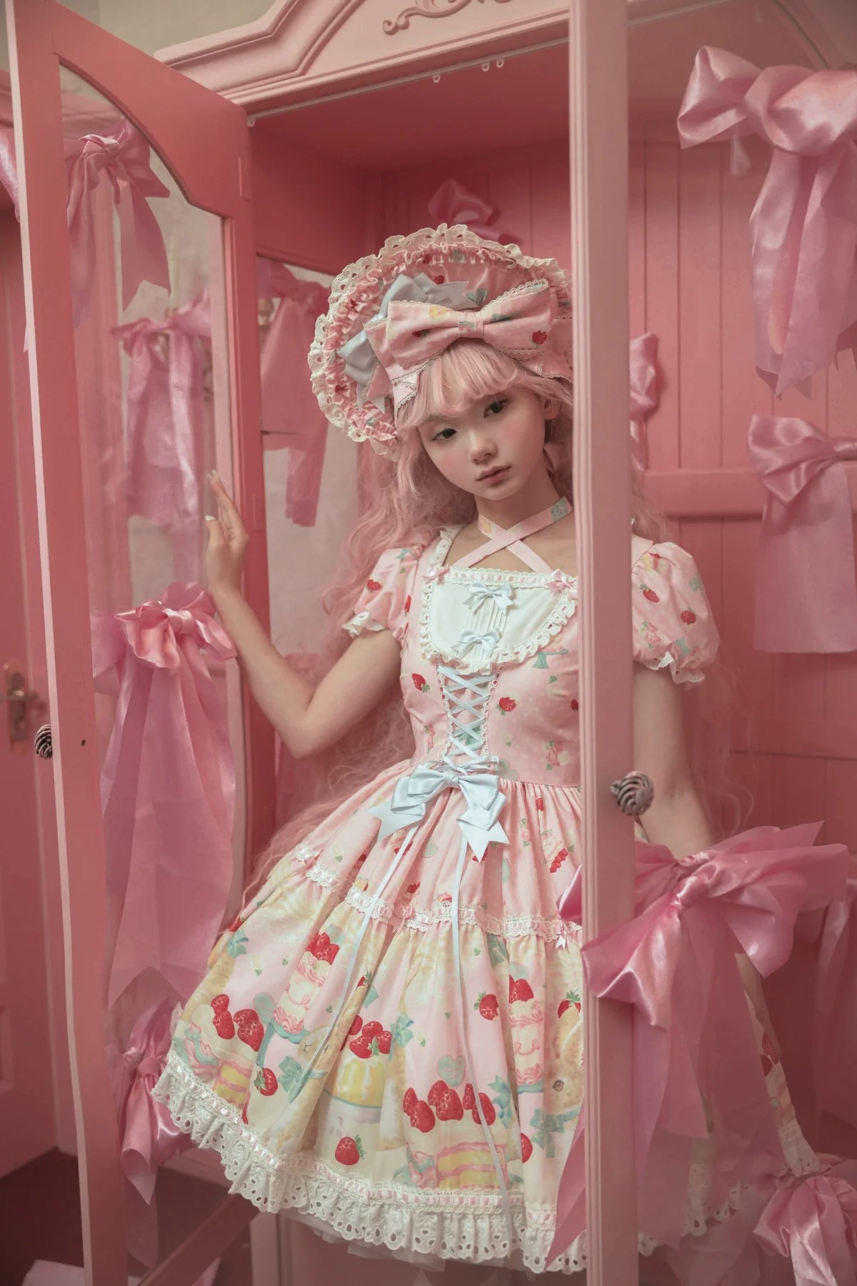 Dark Star Island - Honey Bunny Cake - Sweet Lolita JSK/OP/Strap SK/Shirt