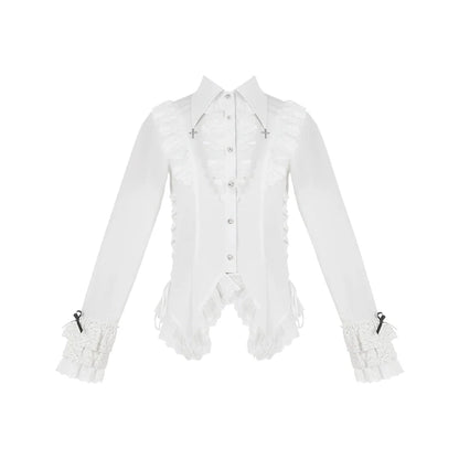 With PUJI - Letter and Poetry ﾂｷ Abyss Clinic - Gothic Lolita Green Dress Set