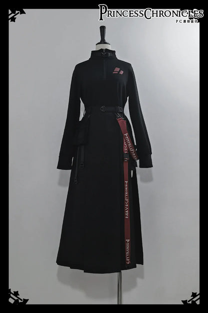 Princess Chronicles - Nameless Blade - Waste Soil Handsome Black Skirt