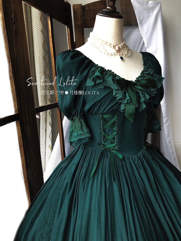Sweet Wood - CLA Vintage French Lolita OP Dress