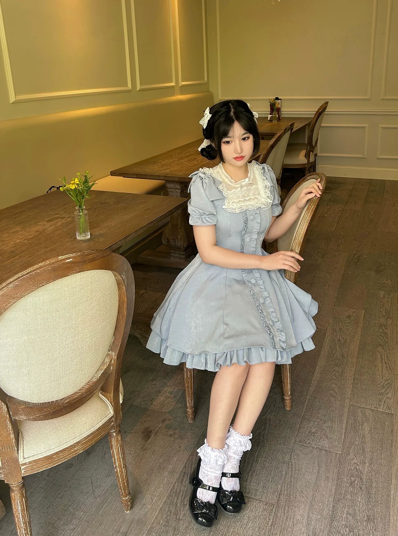 Sweet Wood - Plus Size Lolita OP Dress Summer Dress