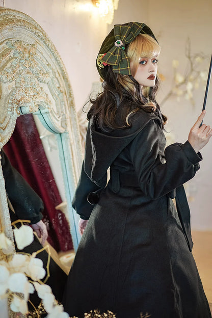 Miss Point - Rose - Elegant Lolita Pliad Print Vest Customized