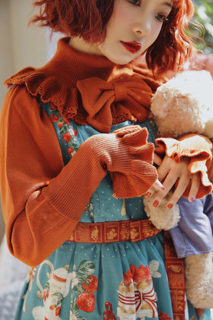 PPX STUDIO - Sweet Lolita Woolen Sweater Multicolors