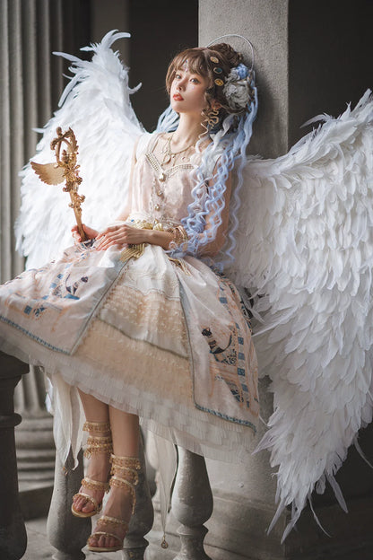 Miss Point - Dusk Best - Egyptian Lolita Dress Set Gorgeous JSK