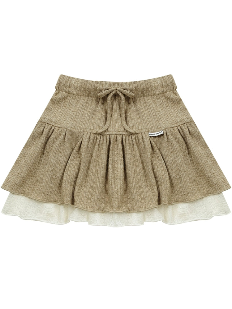 Waist slim cake skirt【s0000007539】