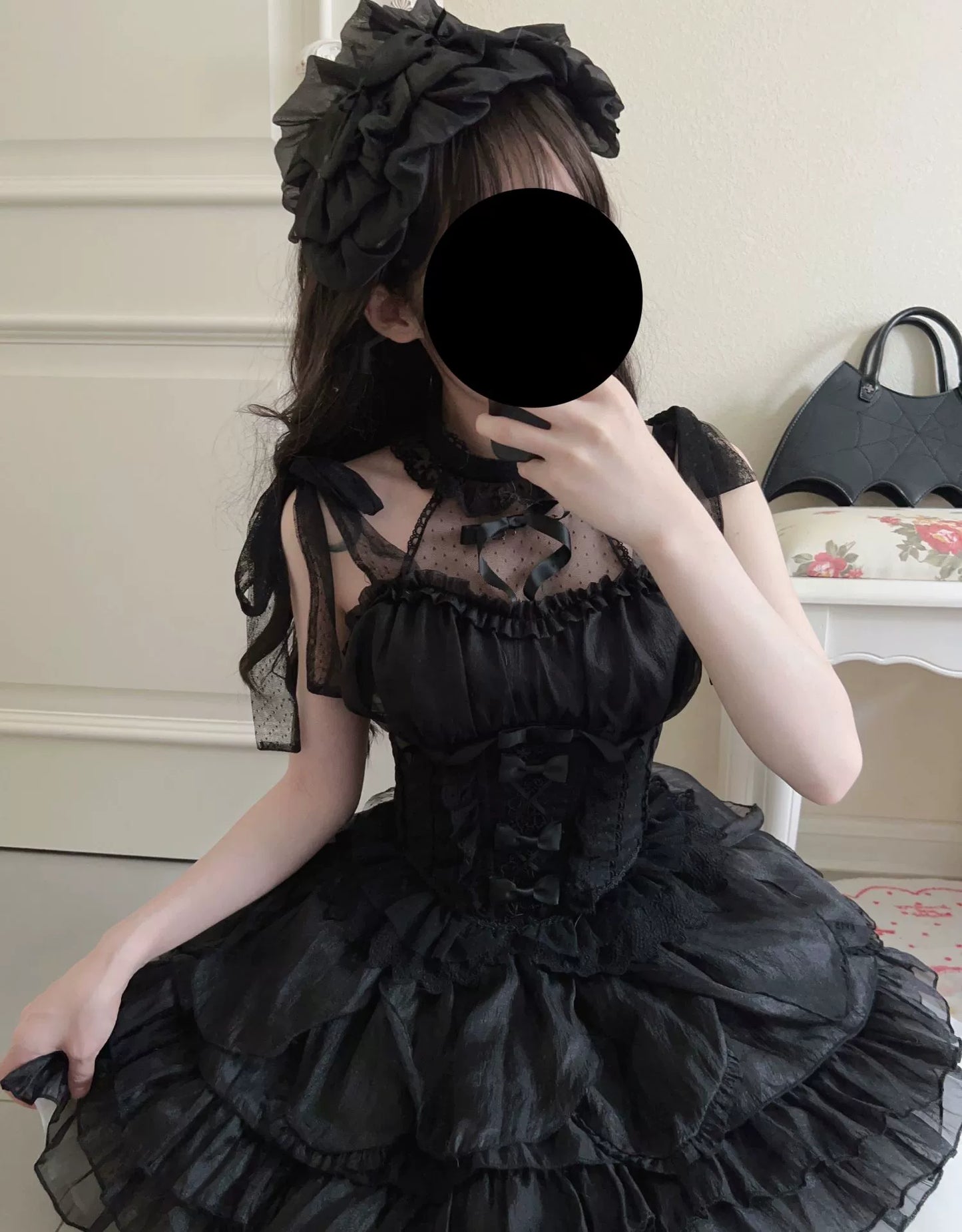 Original Design - Heart Flutter Love - Sweet Lolita Accessoriy Set and Inner Wear Multicolors