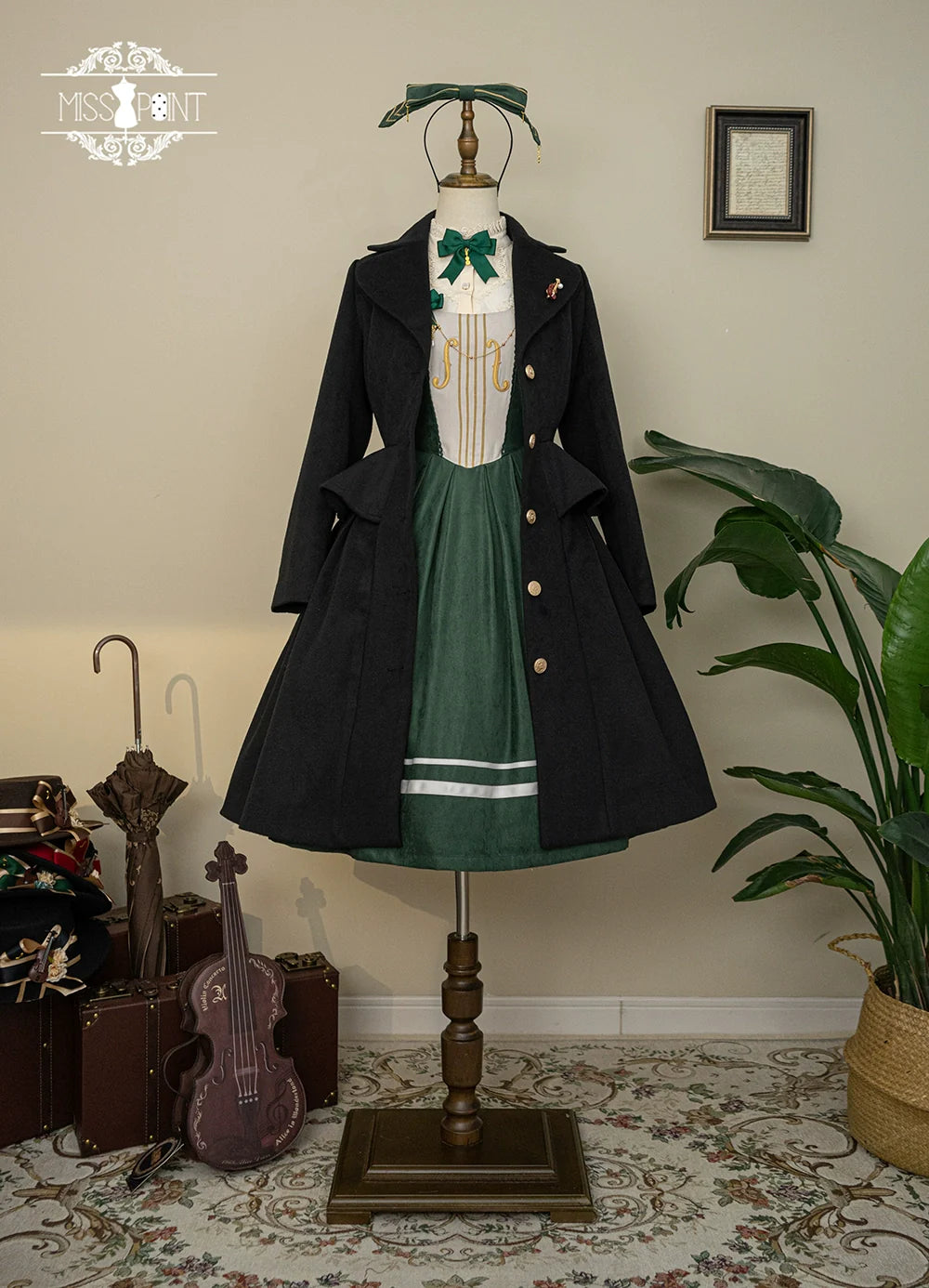 Miss Point - Customized Lolita Jumper Dress - Elegant College Lolita JSK