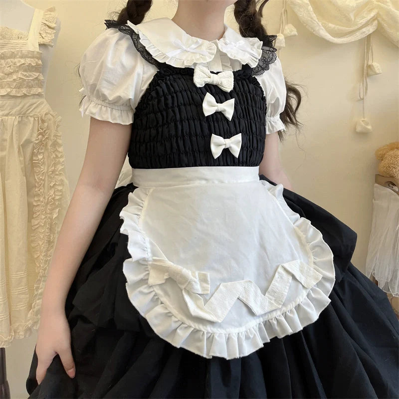 Sugar Girl - Sweet Lolita Blouse Bubble Sleeve Shirt
