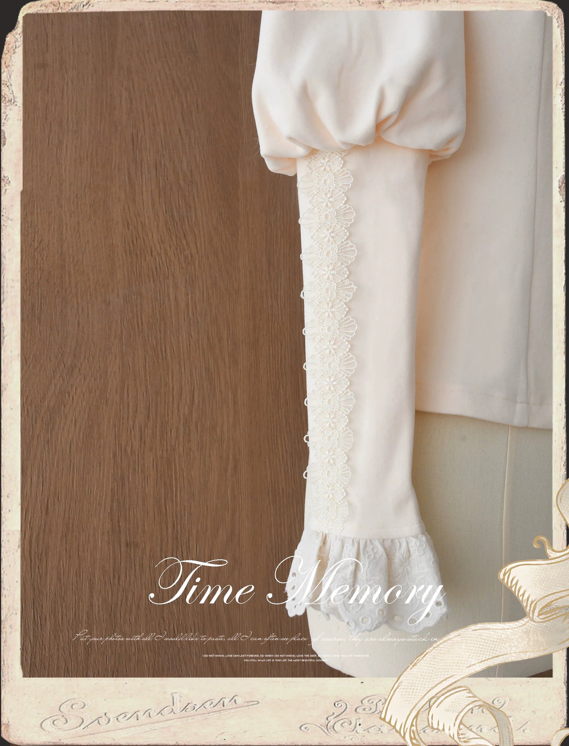 Time Memory - Cozy and Warm - Elegant Lolita Shirt Slimming Mutton Sleeves Blouse