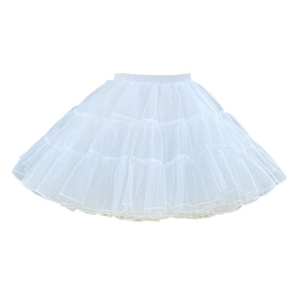 Flower Fieldhappy Event - Lolita White A-Line Shape Petticoat