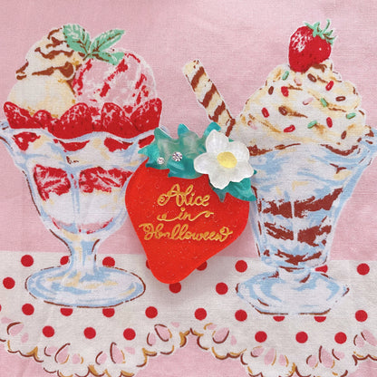 Halloween Alice - Lolita Strawberry Accessory Set