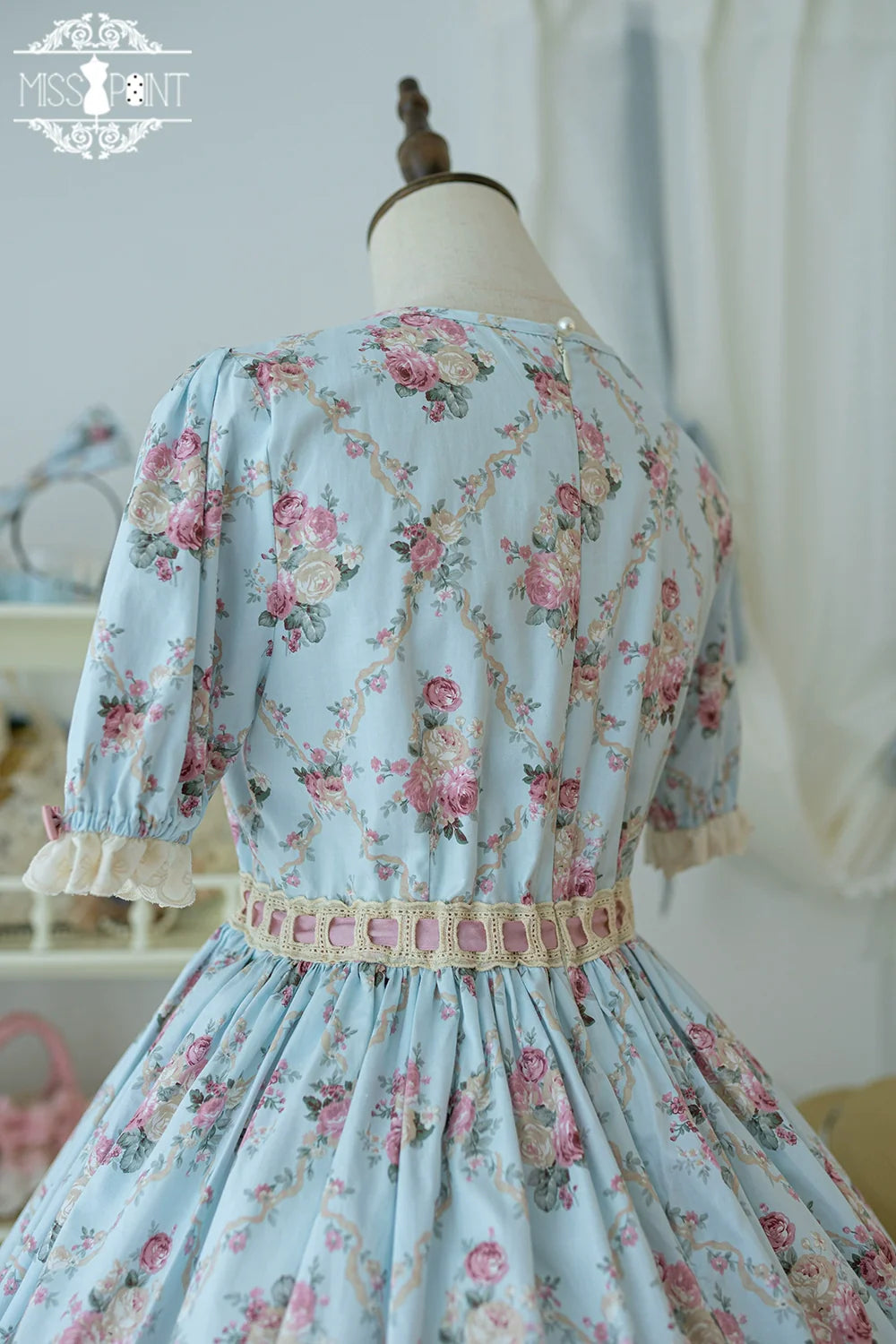 Miss Point - Customized Elegant Lolita OP Dress Cute Daily Girl Short Lolita Dress