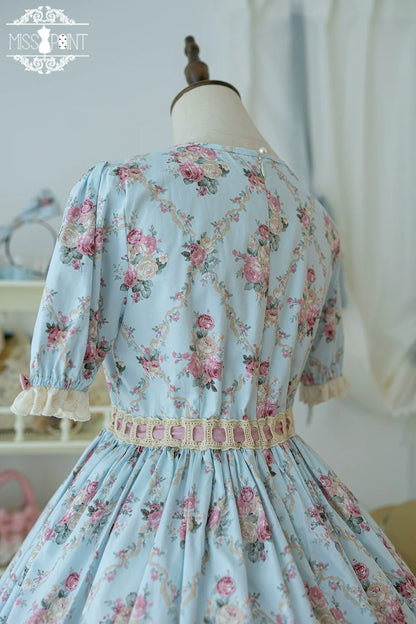 Miss Point - Customized Elegant Lolita OP Dress Cute Daily Girl Short Lolita Dress