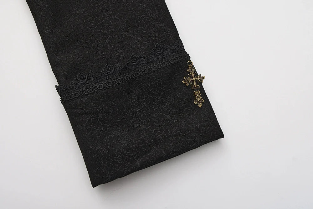 Immortal Thorn - Sea of Hope - Ouji Lolita Long Coat, Detachable Cape